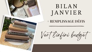 🤎 BILAN JANVIER ET REMPLISSAGE DÉFIS 🤎