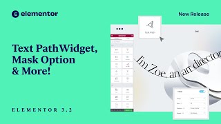 Introducing Elementor 3.2: Text Path Widget, Mask Options, & More!