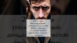 Чем примечательна дата? 22 октября – Международный день защиты мужской нервной системы