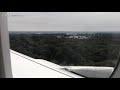 approach and landing in cologne cgn * anflug und landung in köln