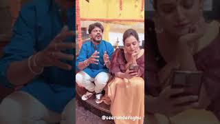 Sathya serial bamyda and divya||#short#