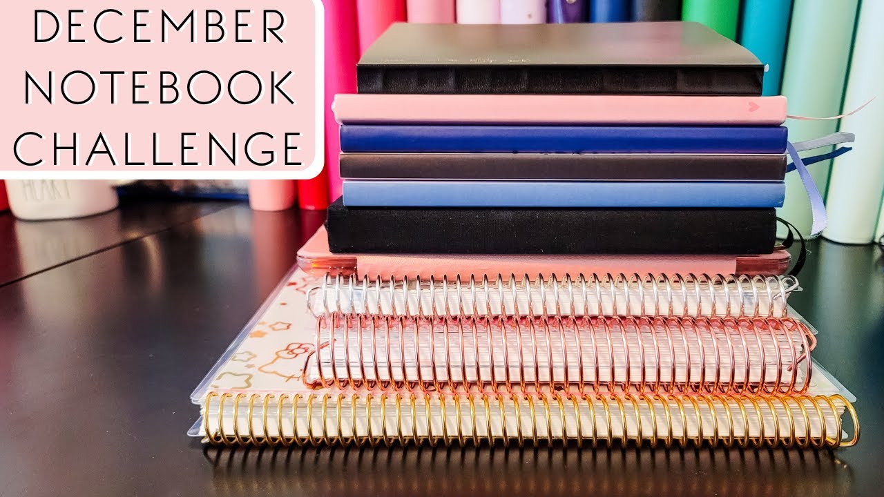 December Notebook Challenge Youtube