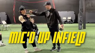 Mic'd Up Youth Infield Practice