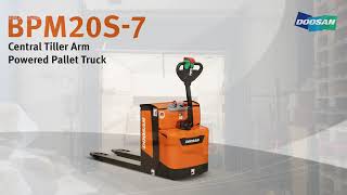 Doosan BPM20S-7 - Powered Pallet Truck - KS Lift Trucks