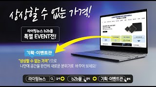 [라이팅뉴스][집단장] B2B몰 최대 80% 할인, 지금이 기회! 🔥