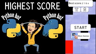 Automate Online Piano Tiles Game using Python within 10 minutes | Easy Python Projects