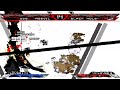 kof mugen code c.yagevil 6p vs. yagami black hole 12p