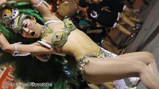 盛り上がる夏祭り！ナイトカーニバル☆　草加よさこいサンバまつり　アサヒサンバチーム編　SAMBA　CARNIVAL （サンバカーニバル）