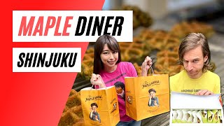 Super Fresh Maple Waffle Boxes | Best Shinjuku Sweets