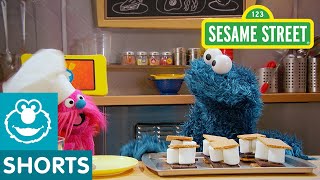 Sesame Street: How to Make S'mores! | Cookie Monster's Foodie Truck
