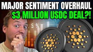 CARDANO ADA - MAJOR SENTIMENT OVERHAUL!!! $3M USDC DEAL?!