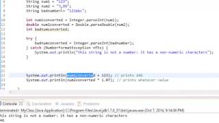 #1. Java : Converting Strings to Numbers