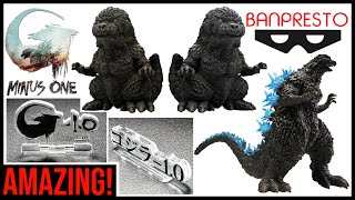 Godzilla Minus One Enshrined Monsters Godzilla \u0026 Roar Attack Godzilla VER. Banpresto PRE-ORDER!