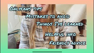 Tips and Helpful Info for Starting an Onlyfans as a Faceless Creator