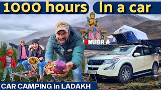 EP-17-आज आएगा मजा😍CAR CAMPING IN DISKIT-Nubra valley🏕CAMPER VAN ROADTRIP to LADAKH