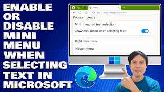 How To Enable or Disable Mini Menu When Selecting Text in Microsoft Edge