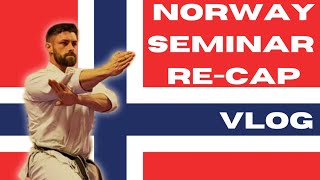 Karate in Norway - seminar re-cap - VLOG