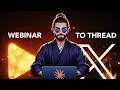 AI Content Repurposing Tutorial: Build a Webinar to X Threads Automation in 10 Minutes (100% Free)
