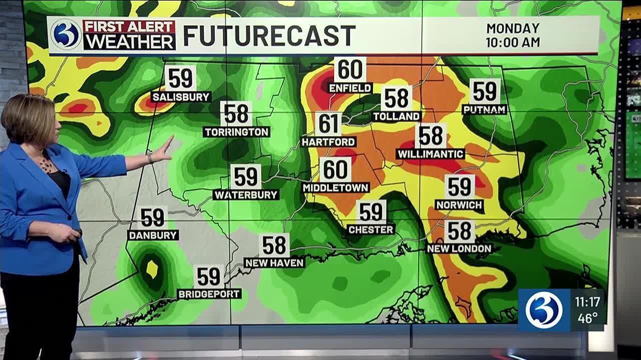 Technical Discussion: FIRST ALERT WEATHER DAY Monday - Heavy Rain ...