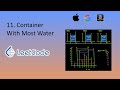 Container With Most Water | Two Pointers | Python | LeetCode 11 | Top Interview 150