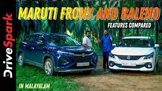 Maruti Fronx And Baleno: A Comparison in MALAYALAM | #KurudiNPeppe