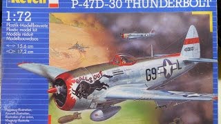 Revell 1/72 Republic P-47D-30 Thunderbolt (Part 1)