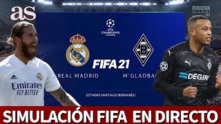 REAL MADRID - B. M'GLADBACH | FIFA 21: simulación del partido de fase de grupos de Champions | AS