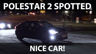 Polestar 2 spotted charging at Dal