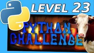 Python Challenge! 23 The "this" Module?