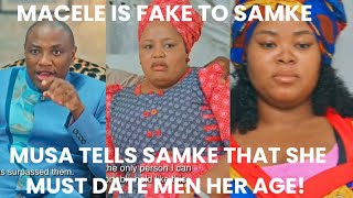 Uthando Nesthembu full ep: SAMKE STRUGGLING DATING MUSA, MACELE TELLS SAMKE THEY NOT FRIEND'S!