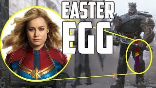 Captain Marvel Easter Egg in Avengers: Infinity War?