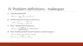 DBWS Scheduling Algorithm