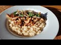 krémové rizoto s shiitake jednoduchý recept shiitake