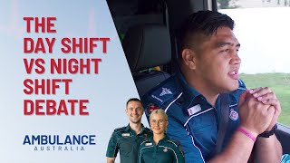 Late Night Shifts Vs Morning Shifts | Ambulance Australia | Channel 10