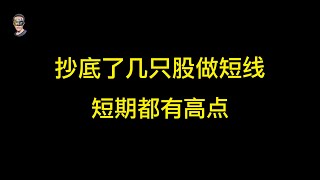 NVDA短期内能上涨一波，但要留意是否能突破那些价位；TSLA可以抄底，然后留意压力位；AMD我抄底了，等待高点是多少；AAPL 短线长持的入场机会