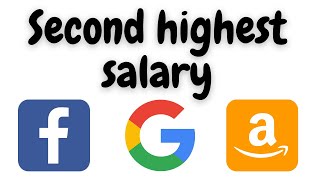 Second highest salary in sql | SQL | sql interview question | leetcode 176