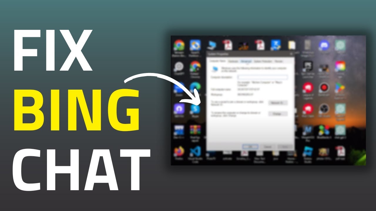 How To Fix Unable To Access Bing Chat On PC - YouTube