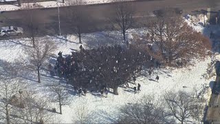 Hundreds of Prince William County Schools students suspended after ICE walkout