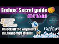 Unlock every waypoint! Erebos' Secret full quest guide All 3 trials - Enkanomiya Genshin Impact 2.4