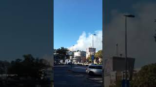 Incêndio em Azurém Guimarães!!!