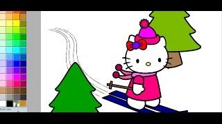 Hello Kitty Coloring Pages - Online Coloring Books