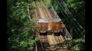 奥多摩駅　裏山探検！無人トロッコ編（編氷川工場裏）