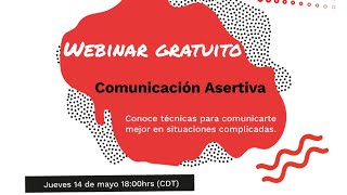 Webinar: Comunicación asertiva