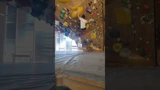 boudering 8 month 1級/v5 trying    #ボルダリング #bouldering #2025 #university