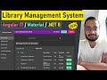 Full Stack Angular 17 + .NET 8 Library Management System Website from Scratch | 2024