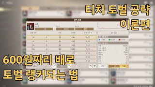 600원짜리 배로 토벌 랭커 되는 법, 티치 토벌 공략 이론편, 대항해시대 오리진