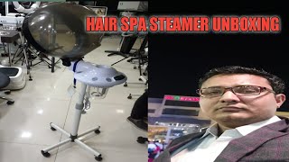 #Beauty #parlour #salon #Hair #spa #head #steamer #unboxing series part - 8