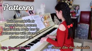 Playing the piano \u0026 singing the lyrics. 🎶 Beautiful piece \