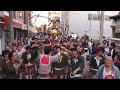 平成２５年 日本の祭り 神輿渡御 （ 櫻本一 ）川崎市 桜本商店街。