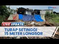 Turap Setinggi 15 Meter di Depok Longsor, Buat Aliran Kali Depok Tertutup dan 2 RW Tergenang Banjir